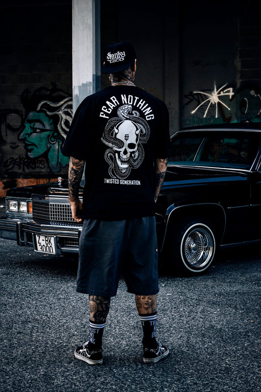 Skull & Snake Oversized T-shirt