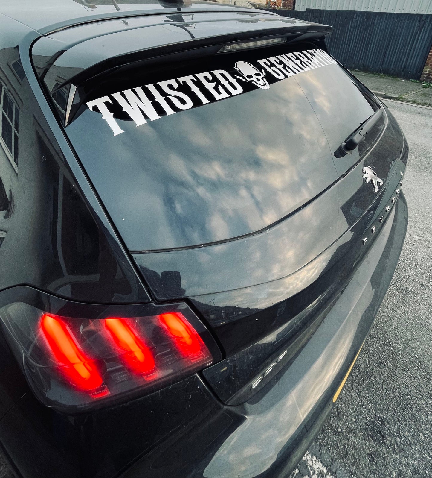 Twisted Generation - Car sticker