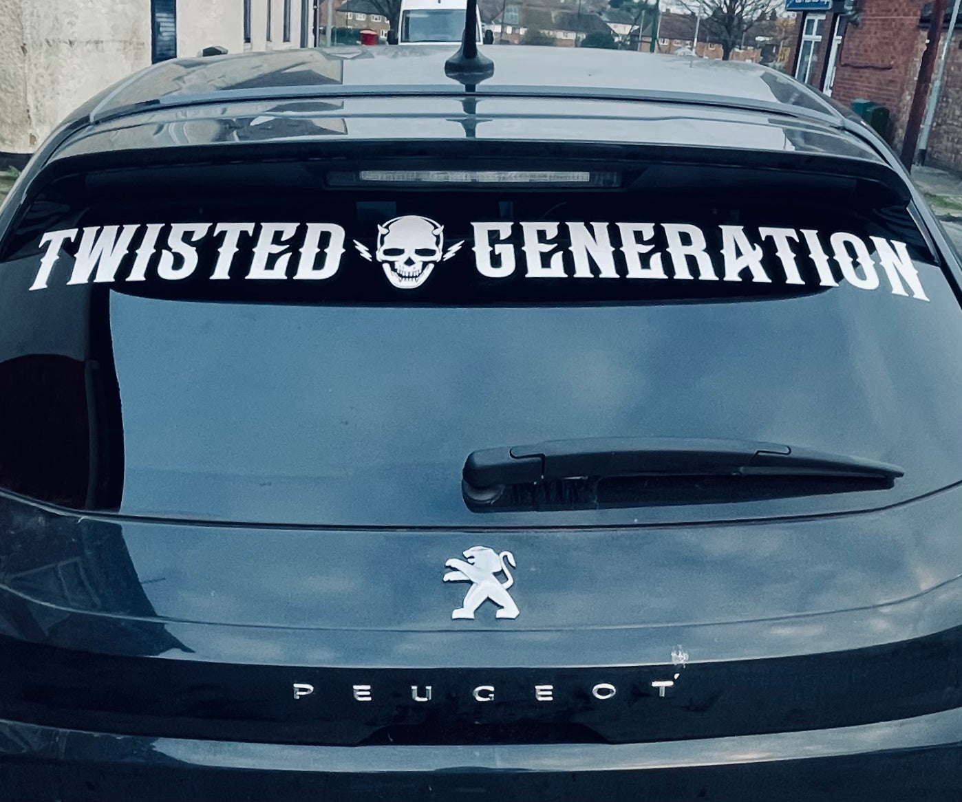 Twisted Generation - Car sticker