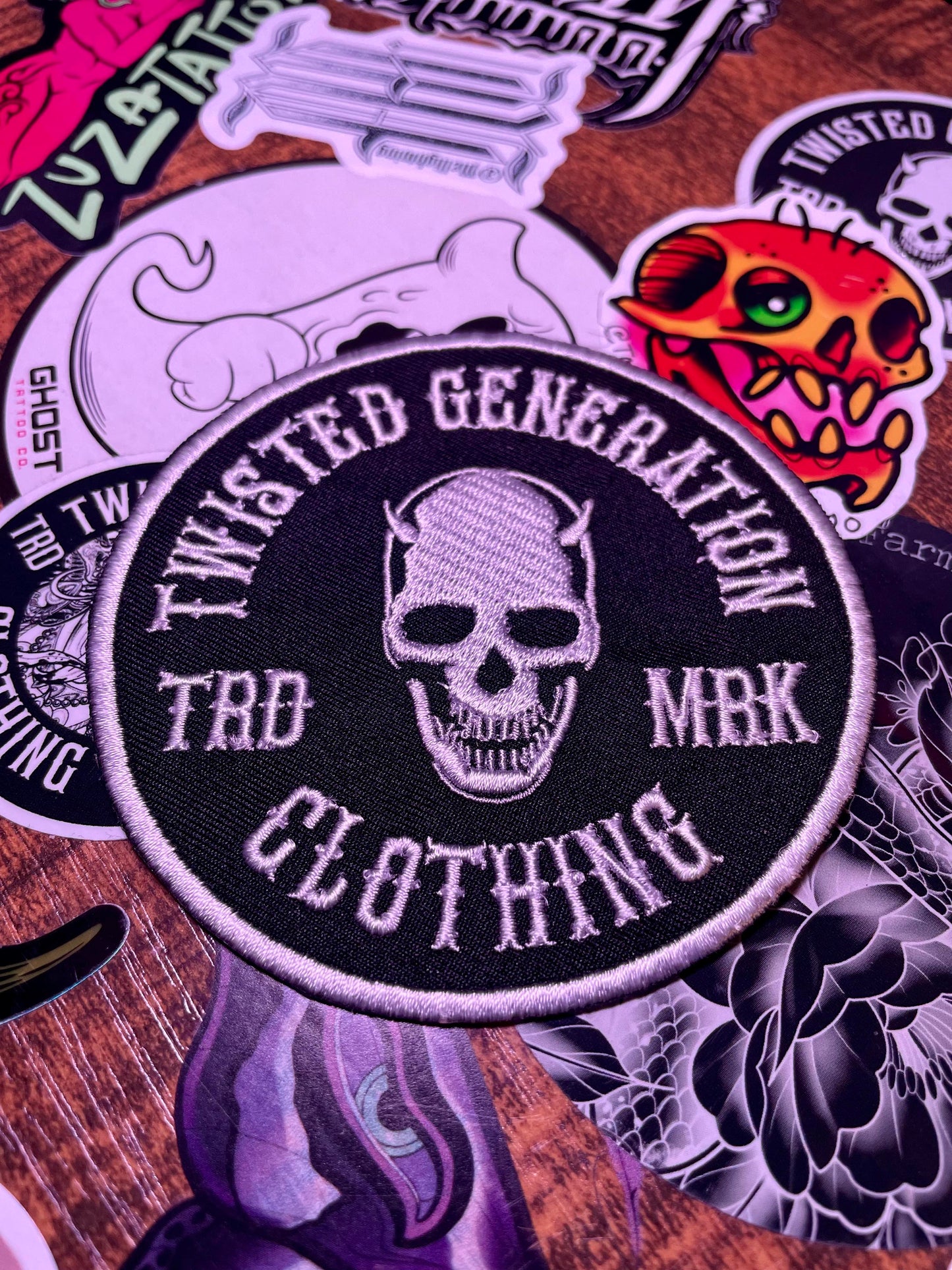 Twisted Generation Skull patch